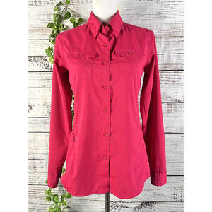 Alphine Design Outdoor Shirt Blouse size Extra Small Hot Pink Tech Series Hiking